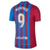 Maglia ufficiale Barcellona Memphis Depay 9 Casa 2021-22 per Uomo